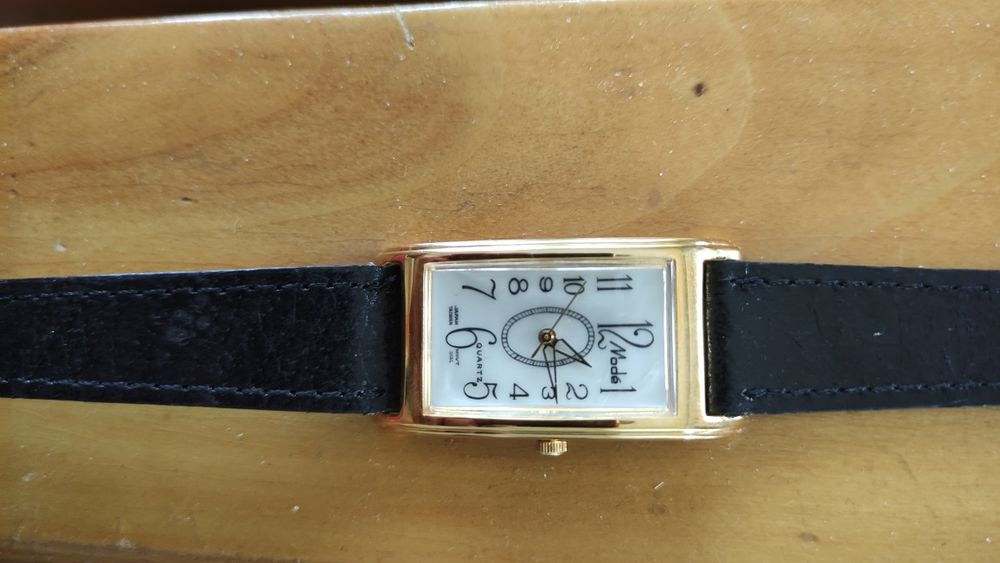 Relógio de pulso homem "Cartier Style" quartzo