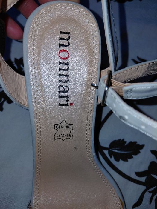 Skórzane buty Monnari