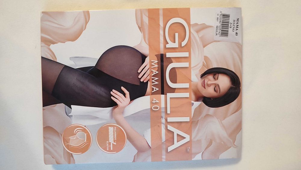 Колготки для беременных Mama 40 (40 den) Giulia, цвет беж