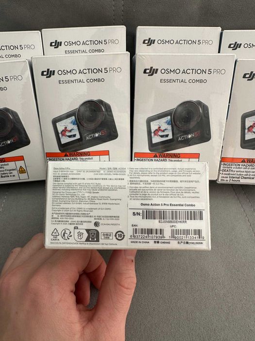 Екшн-камера DJI Osmo Action 5 Pro Essential Combo Standart Combo Нова