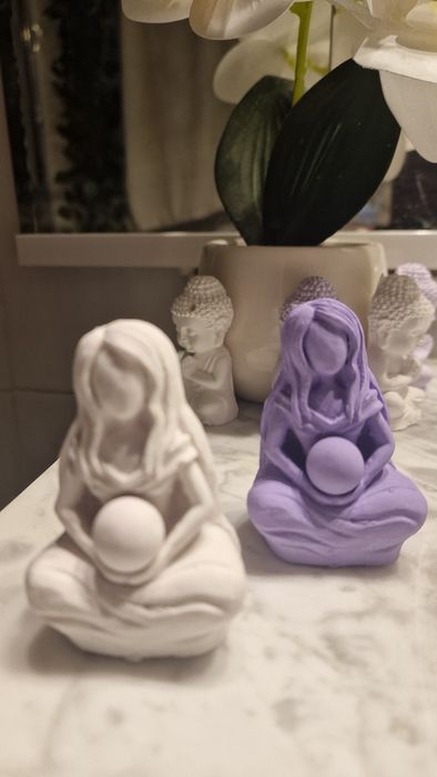 Gaia- mãe terra em pó de mármore aromático