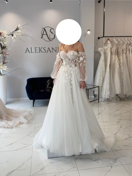 Suknia ślubna księżniczka Christina S/M