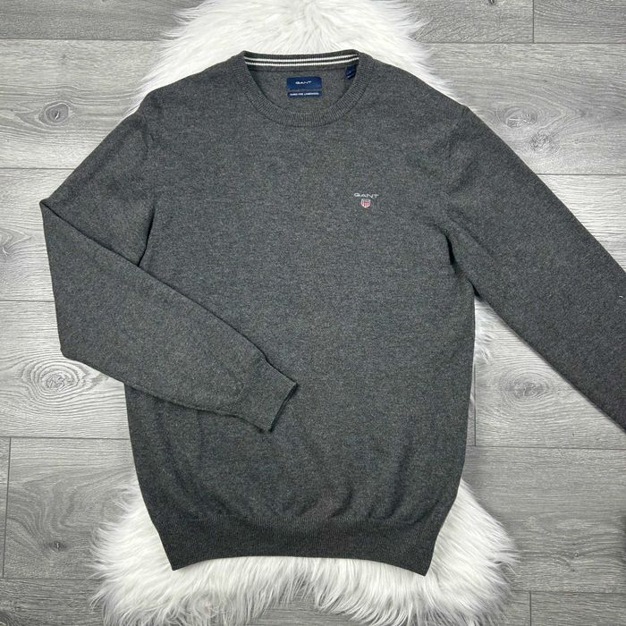 Чоловічий оригінальний шерстяний светр Gant