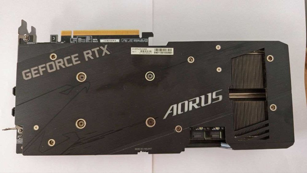 Відеокарта Gigabyte RTX 3070 Aorus 8 GB
