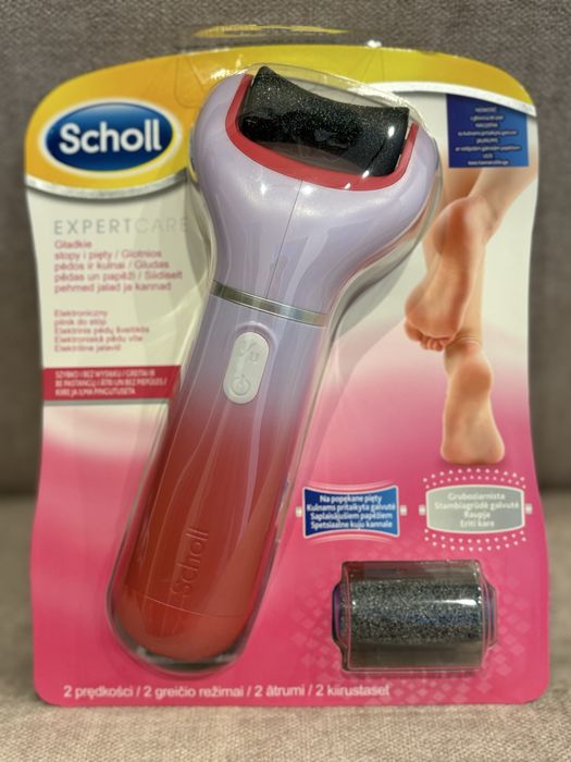 Scholl elektryczny pilnik do stóp różowy Nowy!