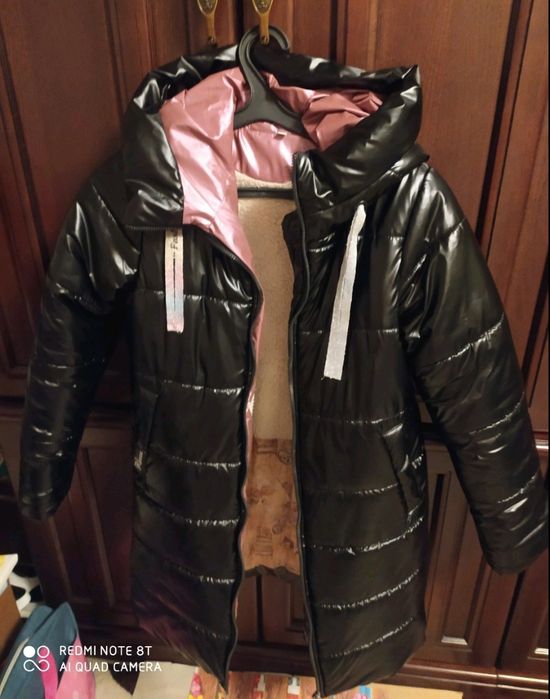 Куртка,пальто Зима дитяча Довжина 84,плечі38,талія50,низ 53
