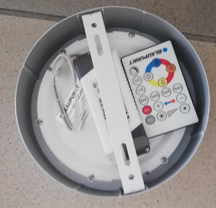 Oprawka LED 12W lampa okrągła sufitowa Blaupunkt okrągły panel LED