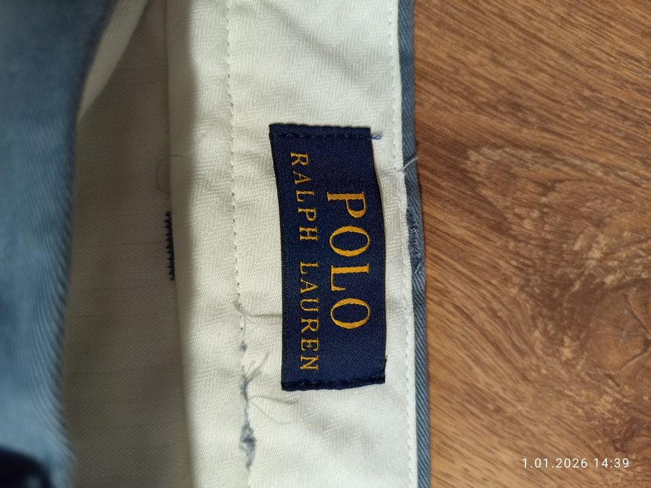 Polo Ralph Lauren nowe oryginalne slim zimowe spodnie męskie