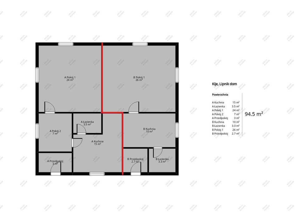 Dom 134 m² 29,99 arów, Lipnik, gmina Kije