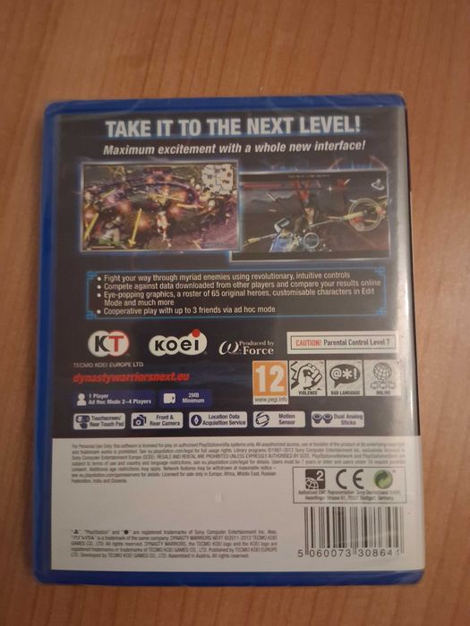 Dynasty Warriors Next PS Vita Novo Selado (PAL)