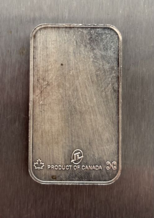 Libra em prata 999 canada