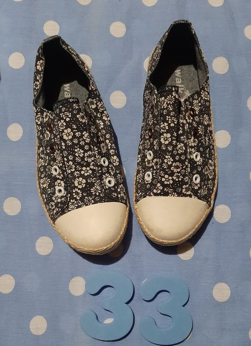Espadryle tenisówki Walkx roz. 33