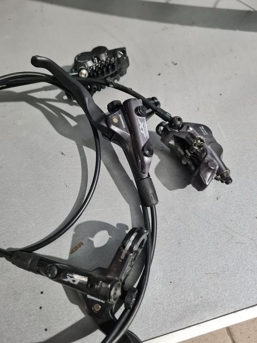 Гідравлічні гальма Shimano Deore XT br-m8120 4 порш Busch mulleR IQ-XS