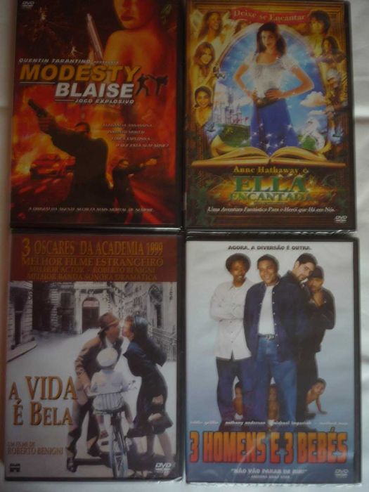 Lote de 50 DVD de filmes