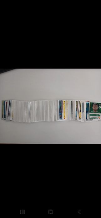 Lote 208 cromos Futebol 2021_2022 Panini