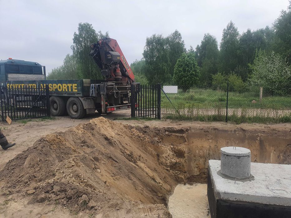 Szambo, szamba, zbiorniki betonowe Czarnożyły