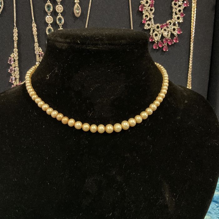 Colar pérolas vintage