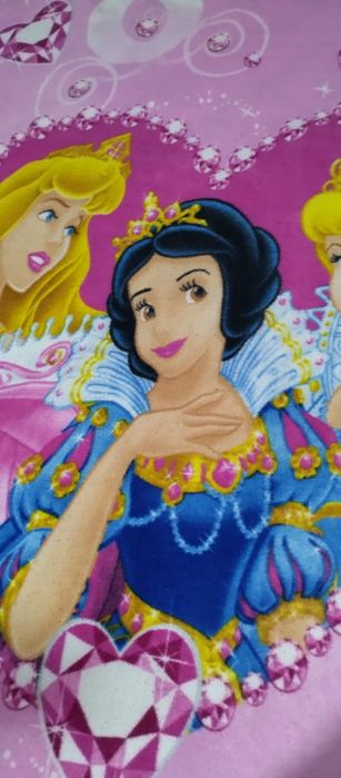 Manta, almofada livro Disney princesas