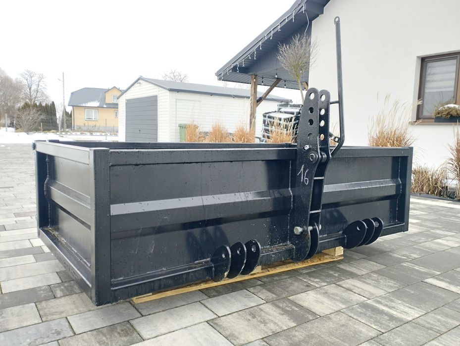 Skrzynia do ciągnika na TUZ mocna solidna konstrukcja/Lemiesz/Kiper