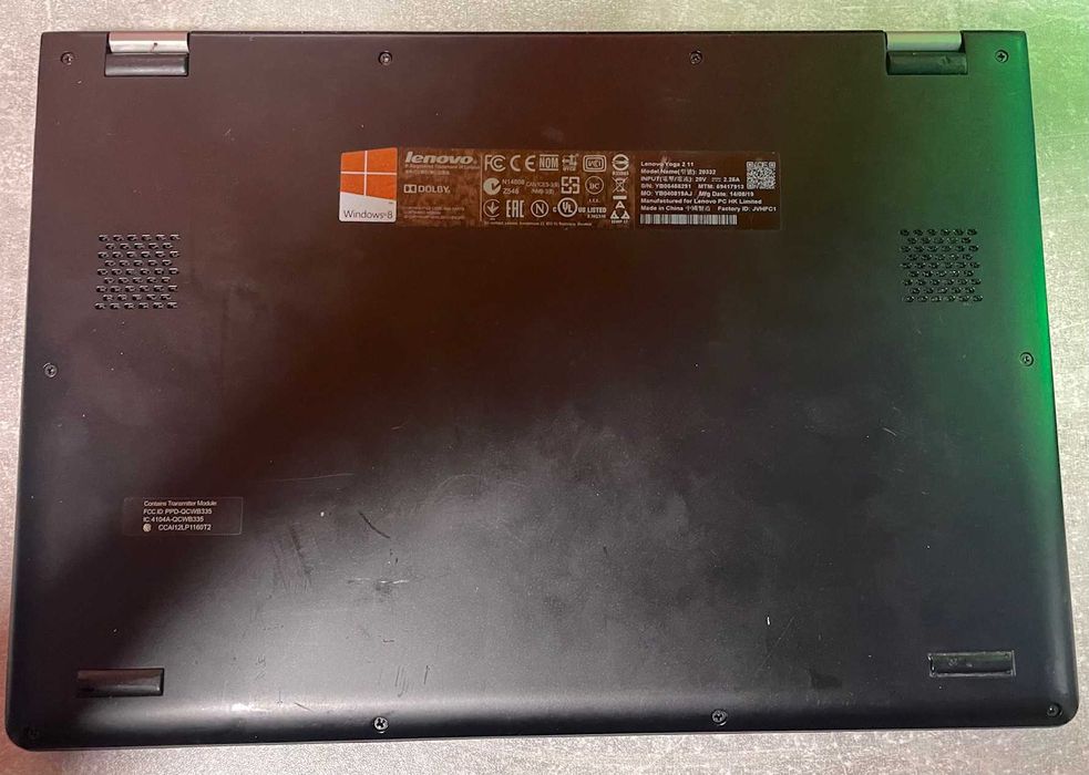 Laptop IBM, Lenovo Yoga 2 11 11,6" Intel Pentium SSD 128 GB