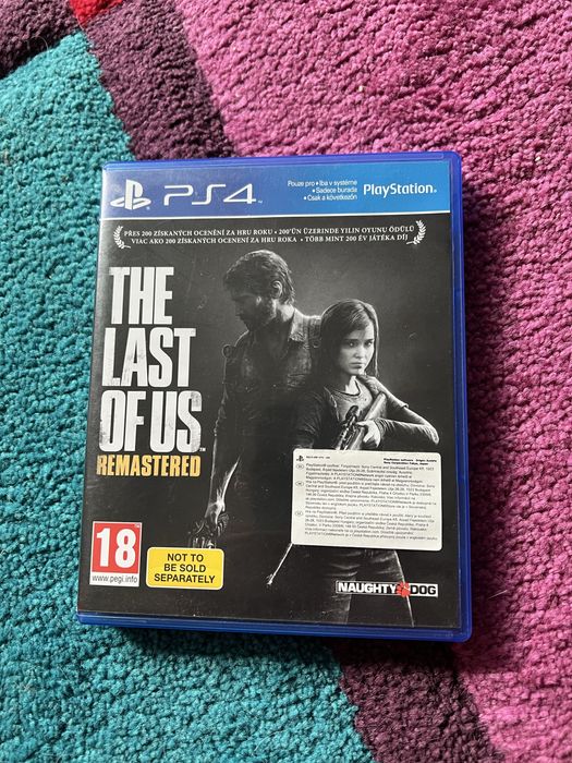 The lasf of us remastered na ps4