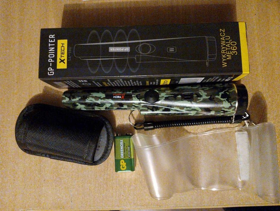 NOWY Profesjonalny Wykrywacz Metalu GP-Pointer Moro