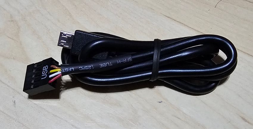 CoolerMaster USB 2.0 9/10 Pin do płyty głównej i micro USB 5pin, 0,5 m