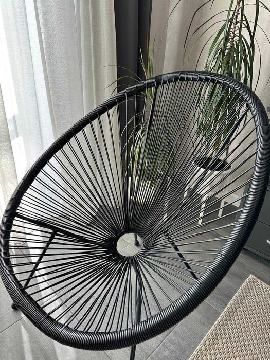 Крісло чорне, юск