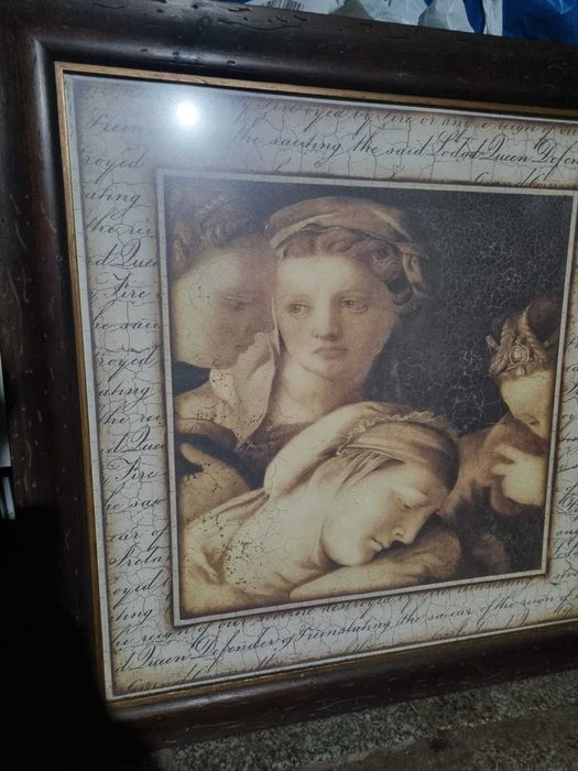 Quadro Antigo - Imagem Evangélica