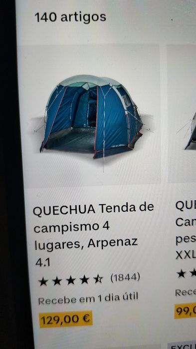 Tende de campismo