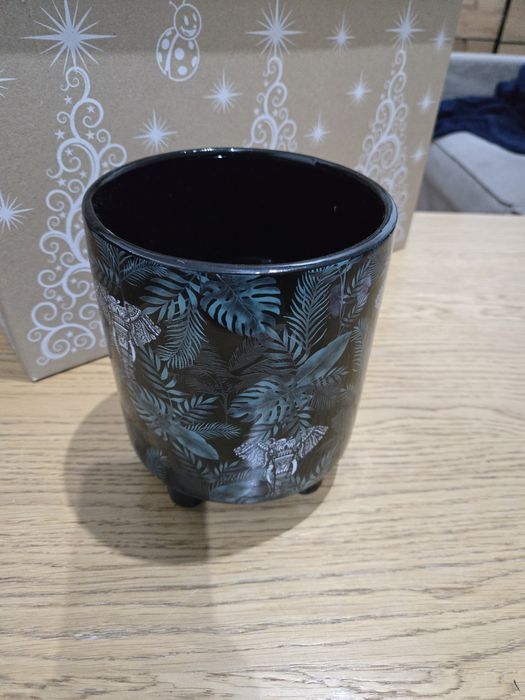 Doniczka z motywacja tropikalne dżungli