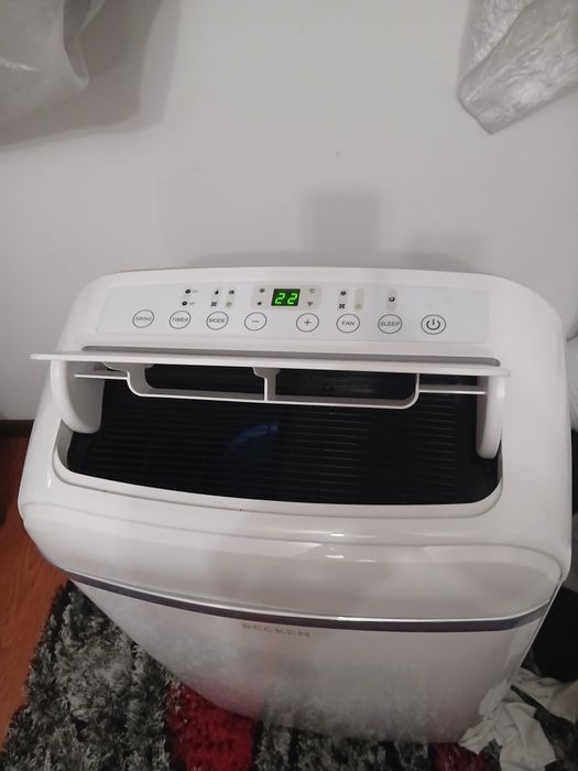 Ar Condicionado Portátil BECKEN BAC4255 (23 m² - 12000 BTU - Branco)