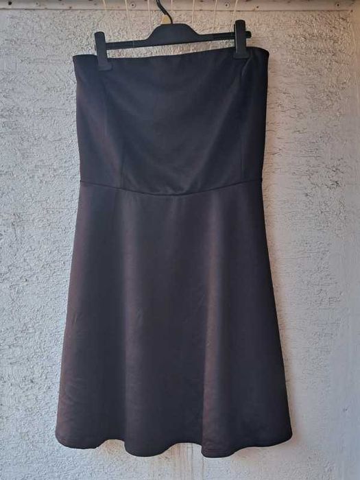 czarna sukienka H&M 54 56