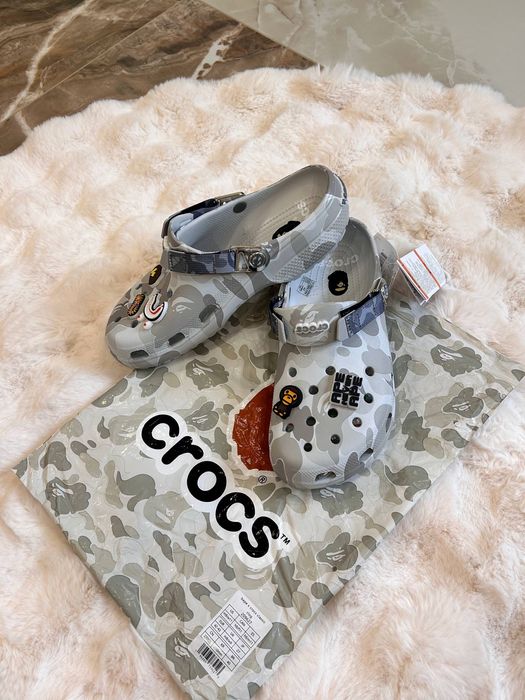 Crocs x Bape | крокси 9 кольорів