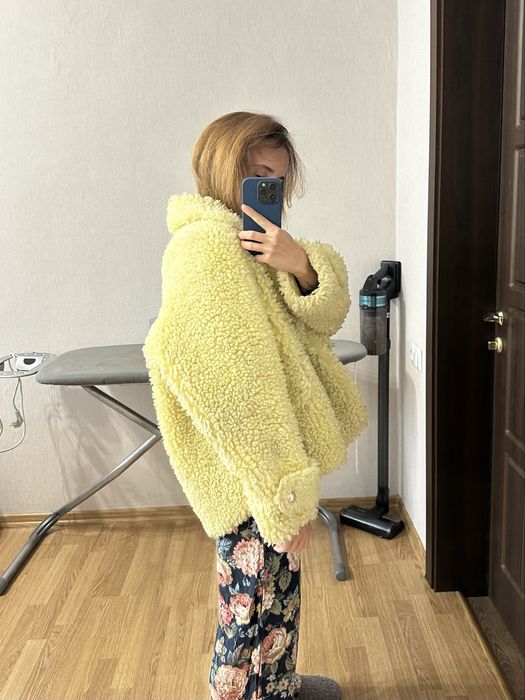Шуба штучна, oversize