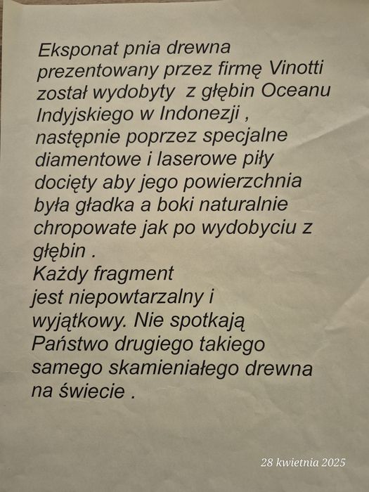 Wyjątkowy stół...