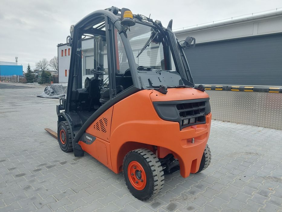 Linde H25T-02 TRIPLEX półkabina POZYCJONER Wózek widłowy