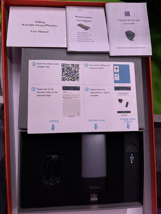 Monitor Tlenu Wellue O2Ring