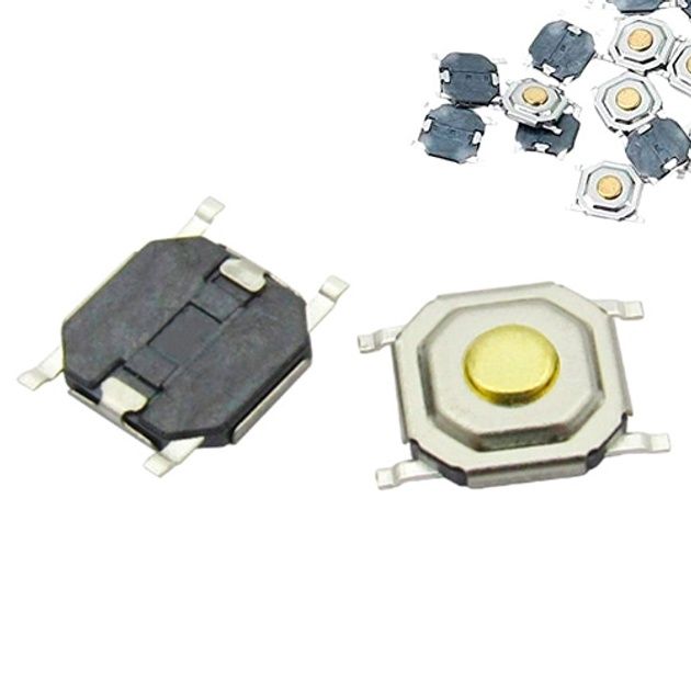 Кнопка SMD 5×5×1.5 мм. 10 шт.
