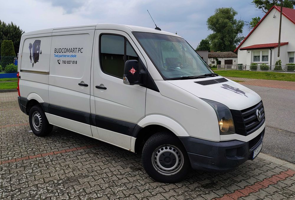 Volskwagen Crafter 2016 SALON POLSKA doinwestowany ładny FURGON
