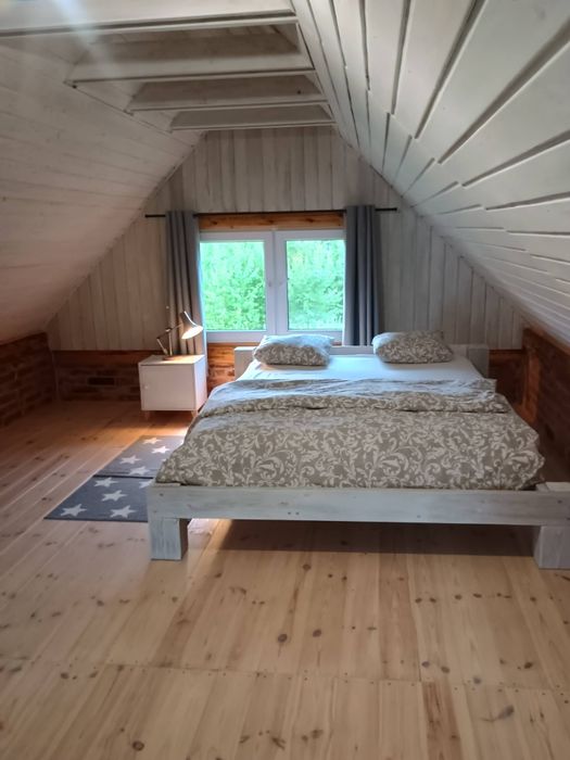 Domek nad jeziorem Jeziorna koło Sława