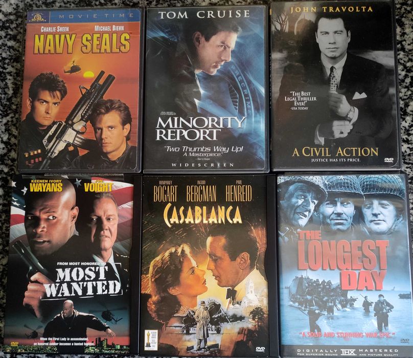 Conjunto 6 DVDs - NTSC