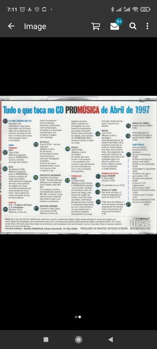 18 CDs revista Promusica entre n3 e n42