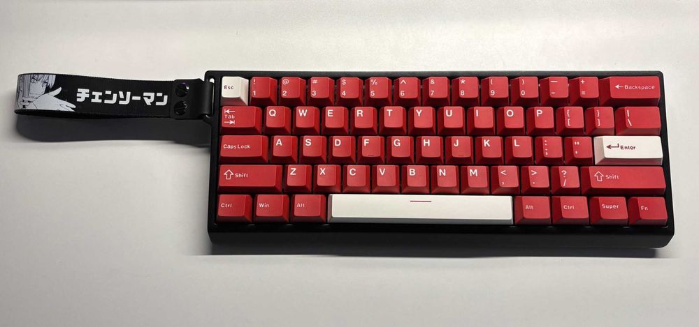 Кастом магнитная клавиатура Geonworks Venom60HE RGB