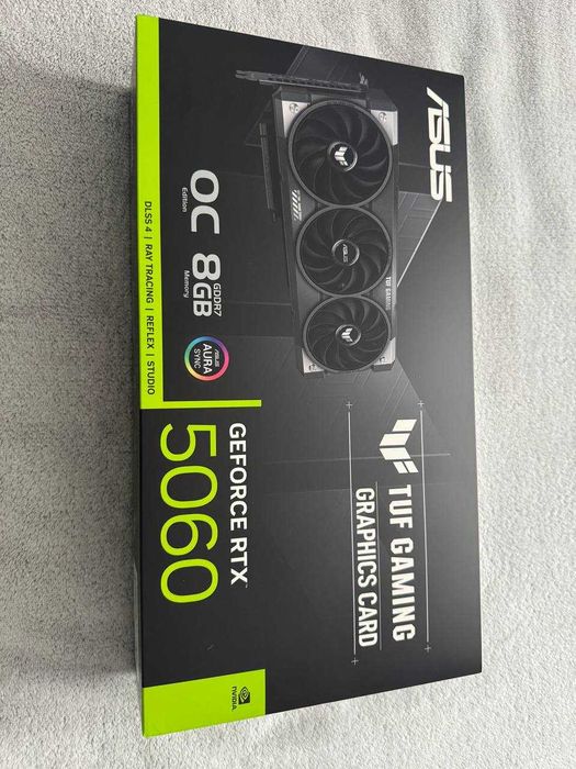 Karta graficzna ASUS RTX 5060 TUF Gaming OC 8GB (nowa)