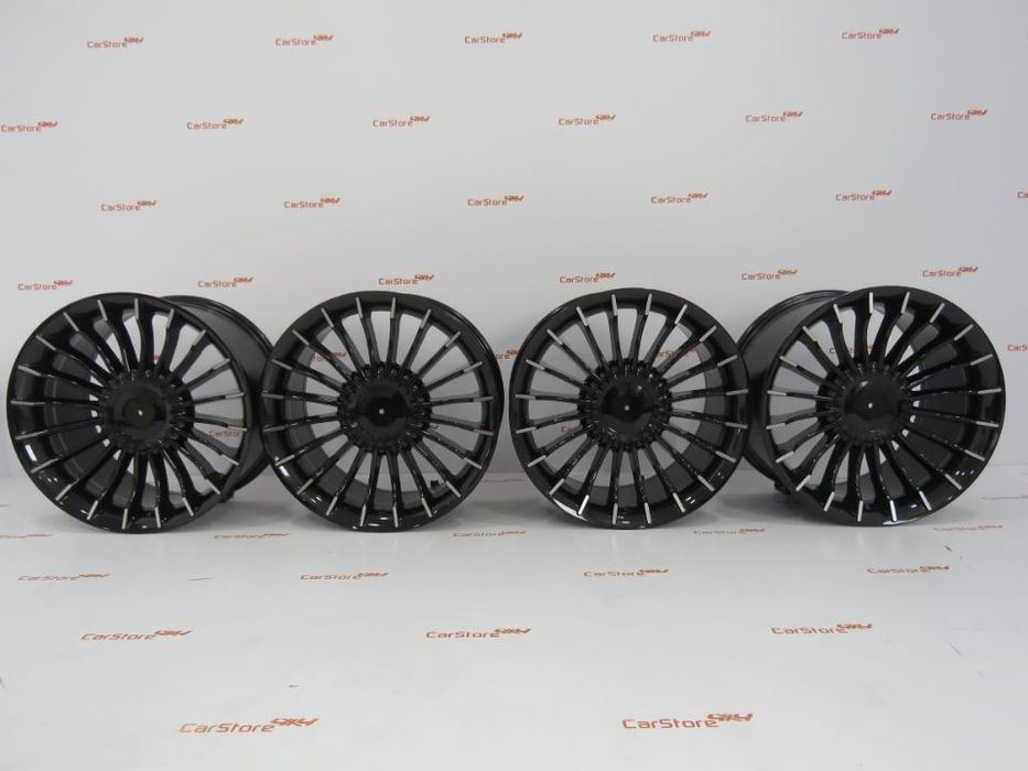 Jantes Look Bmw Alpina 18 '' 8.5+9.5 et20 5x120 Preto Brilhante