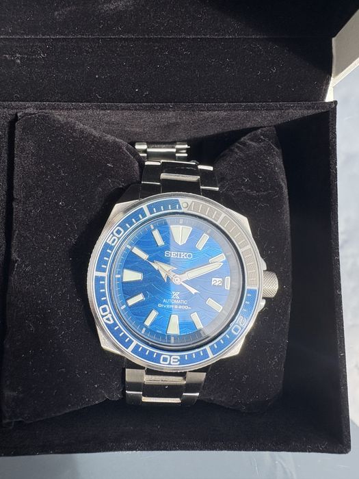 Seiko Prospex Samurai Save The Ocean SRPD23K1 Automat Full Set