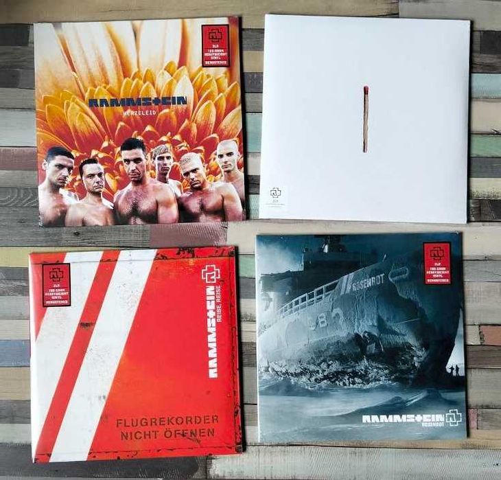 Rammstein (2LP) 180 Gram виниловые пластинки запечатанные