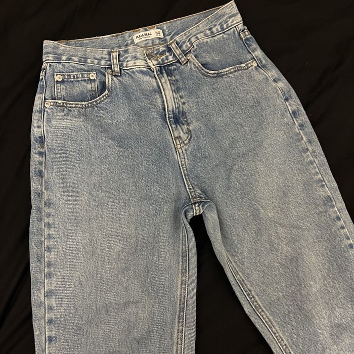 Pull&Bear Calças Straight Fit