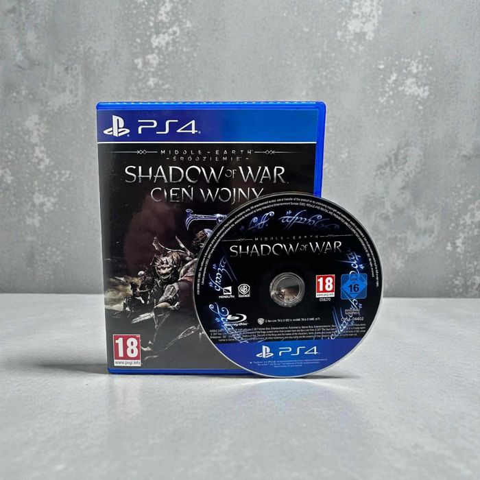 gra Śródziemie cień wojny - MIDDLE-EARTH SHADOW OF WAR ps4